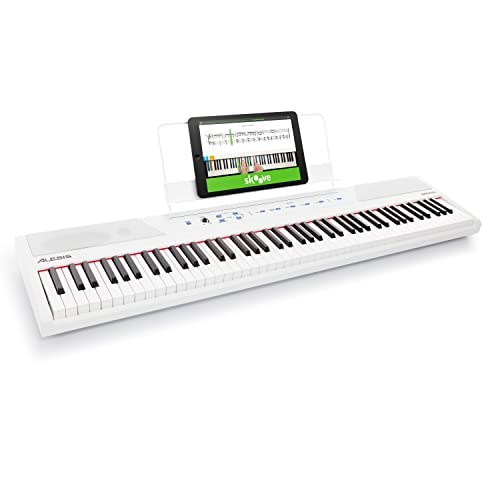 Alesis Recital 88 Key Digital Piano Keyboard with Semi Weighted Keys Q3138