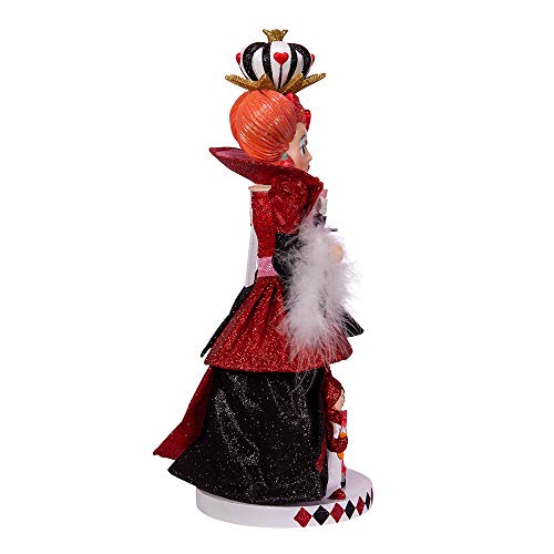 Kurt S. Adler 17.5-Inch Hollywood Queen of Hearts Nutcracker H715752