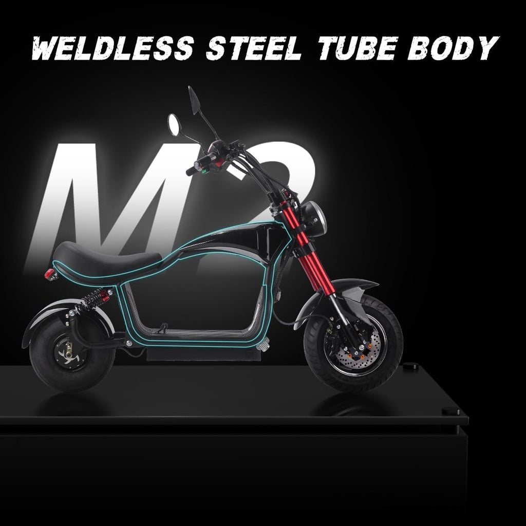 Citycoco Electric Scooter for Adults 800W Fat Tire 25 Mph H399