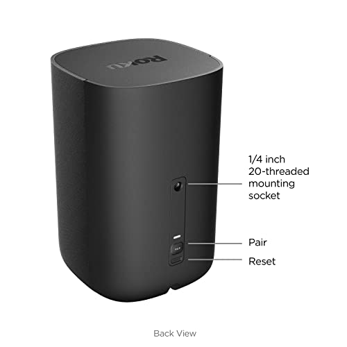 Roku Wireless Speakers for Roku TV, Black (2 Count) K555