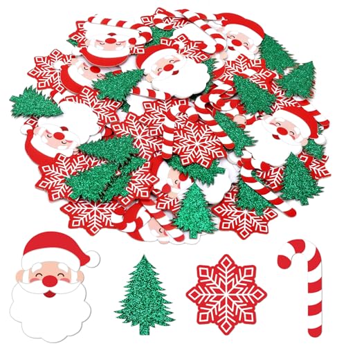 MARFOREVER Christmas Confetti Glitter Tree Table Decorations F780213