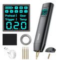 18650 Battery Spot Welder with 1.5" Digital Display 90 Adjustable Power Levels, Auto/Manual Dual Pulse Modes Professional DIY Tool for Lithium Batteries, Making Battery Packs, Solar Projects