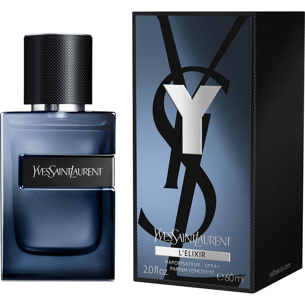 Yves Saint Laurent Y L'Elixir Parfum Spray for Men, 2.0 oz W4889
