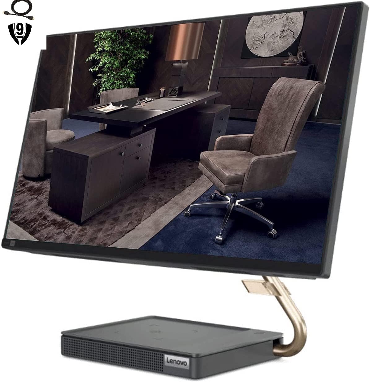 Lenovo IdeaCentre 5 AIO 23.8" FHD Touchscreen All-in-One Desktop, AMD Ryzen 7, 16GB RAM, 256GB SSD+1TB HDD, Windows 11 Home G58024