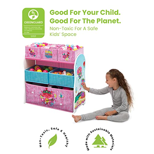 Delta Children 6 Bin Toy Storage Organizer, Disney Princess G9256