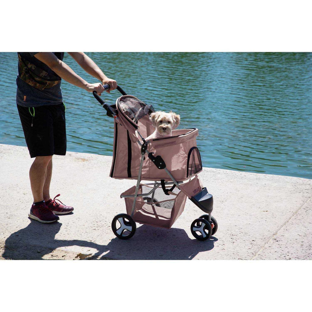 Paws & Pals 3 Wheel Foldable Pet Stroller H301