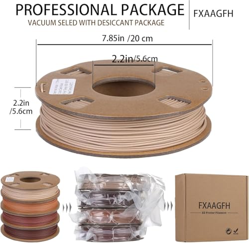 Rainbow 3D PLA Printer Filament 1.75mm Matte, 1kg P386477