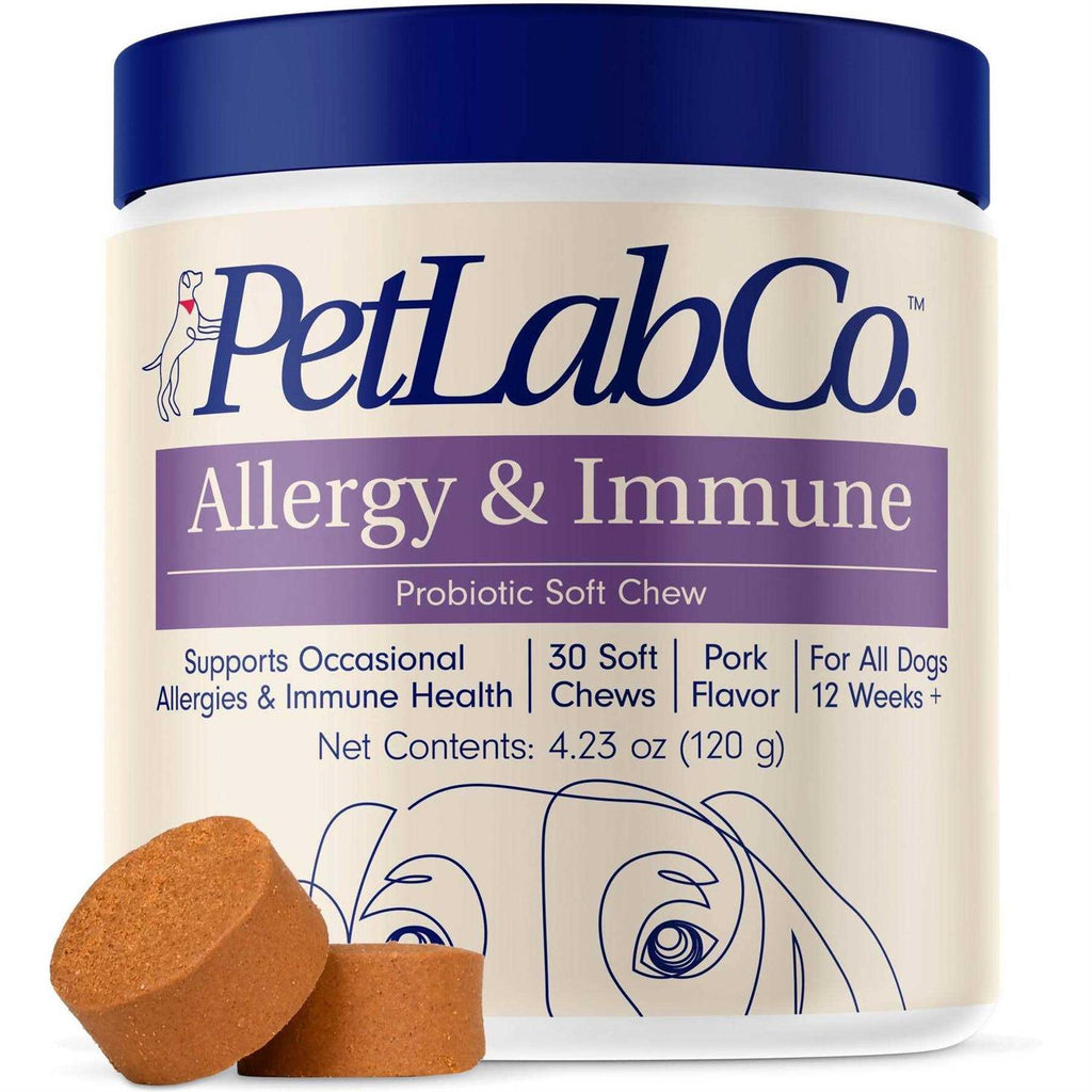 PetLab Co. Allergy &amp; Immune Probiotic Chew Supplement for Dogs - Pet Supplies online store