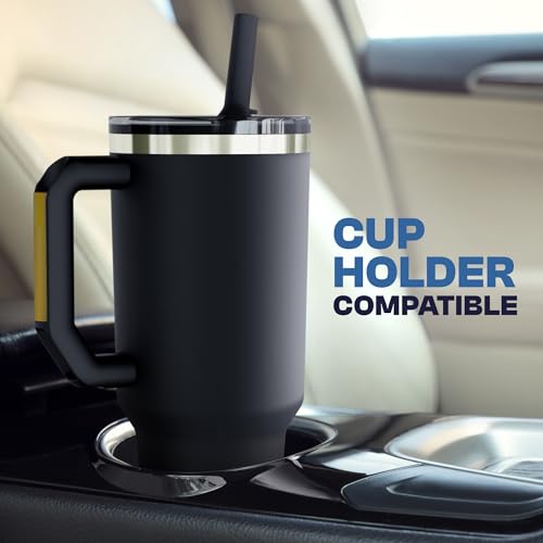 Frost Buddy Thicc Buddy 40 oz Stainless Steel Tumbler with Lid and Straw Q581