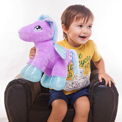 BSTAOFY 20'' Light Up Shark Stuffed Animal Glow Plush Toy I17161