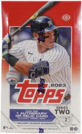 2023 Topps Series 2 Baseball Factory Sealed Hobby Box 24 Packs of 14 Cards. 1 Silver Mojo Pack MASSIVE 336 Cards, 1 Relic or Auto per box Chase rookie cards and autographs of an generational rookie class such as Corbin Carroll, James Outman, and more