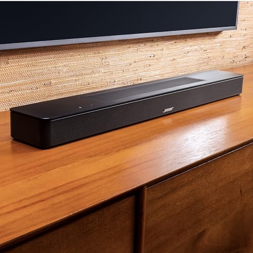 Bose Smart Dolby Atmos Soundbar with Bluetooth and Alexa, Black R313700
