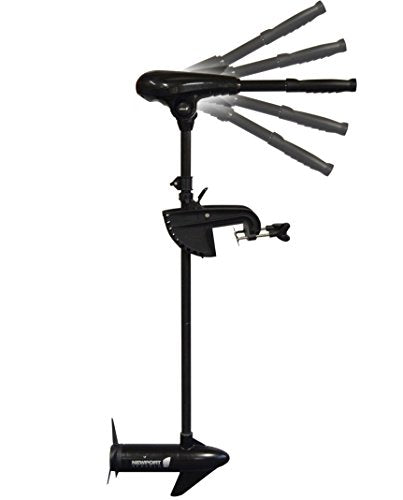 Newport X-Series 55lb Transom Mounted Saltwater Trolling Motor with LED Battery Indicator D62963