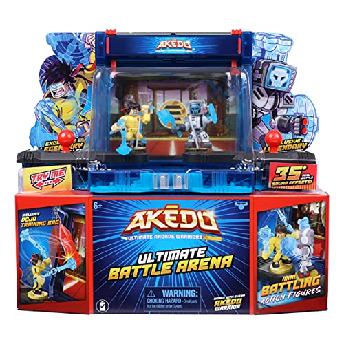 Akedo Ultimate Arcade Warriors Action Figure, 3 Pieces A5000