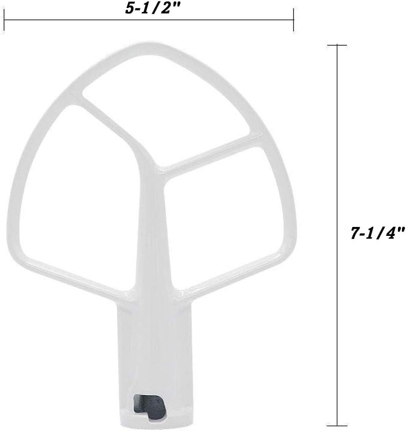 K5AB K5SS Stand Mixer Flat Beater Blade for KitchenAid Paddle Attachment 5-QT E940