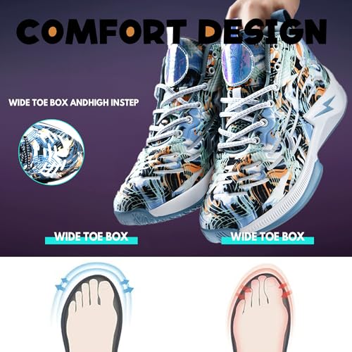 Men Basketball Shoes Breathable Non Slip Sneakers C917348