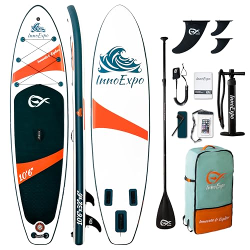 InnoExpo Inflatable Stand Up Paddle Board with Premium Accessories C20354