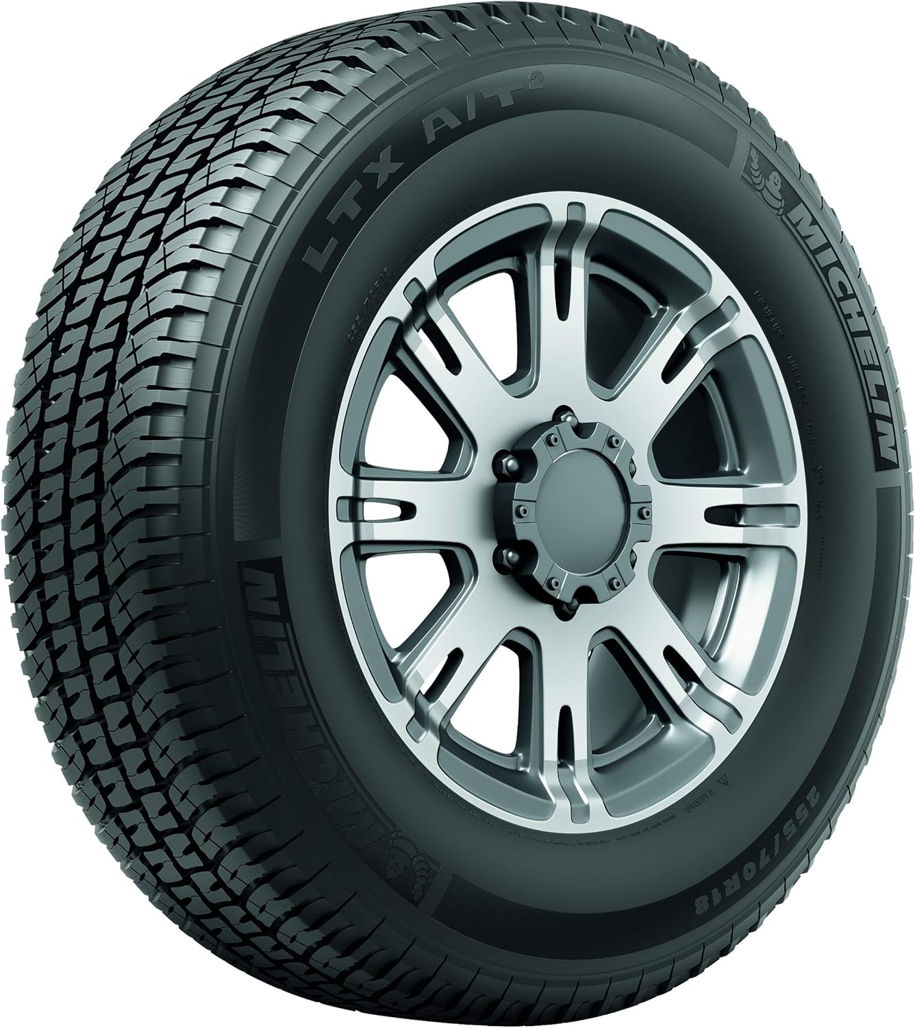 MICHELIN LTX A/T2 Car Tire, All-Terrain, All-Season, Light Truck, SUV and CUV - LT285/70R17/E 121/118R 121R 10-ply