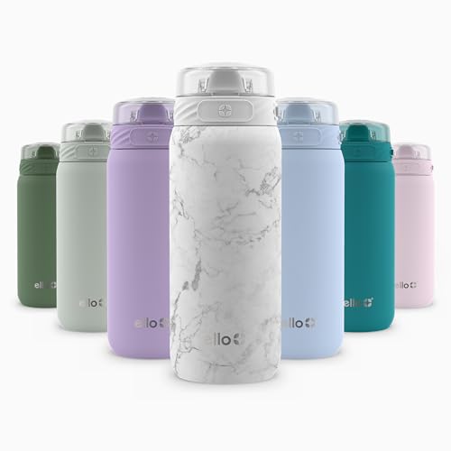 Ello Cooper 32oz Stainless Steel Water Bottle with Straw and Handle Q4598