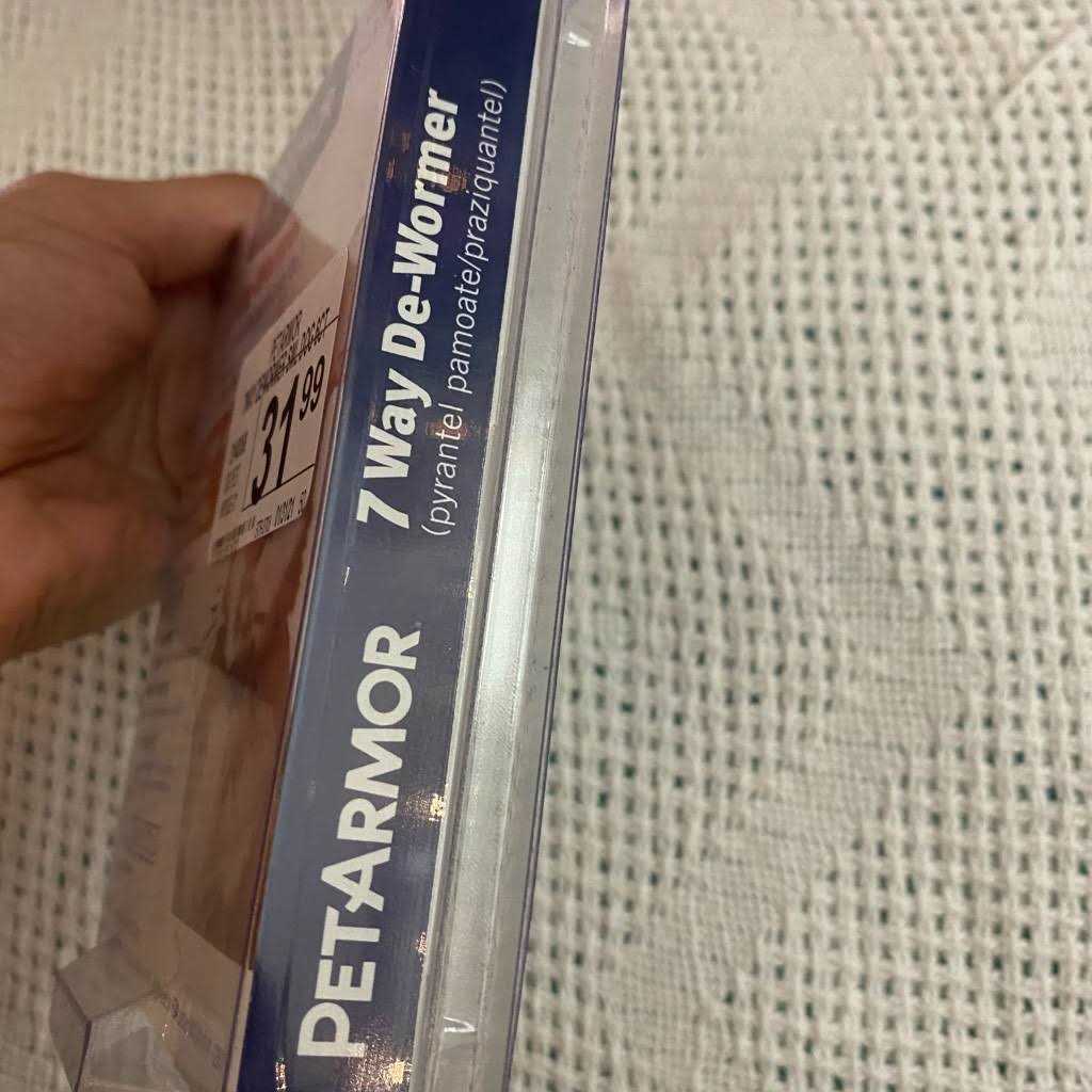 PetArmor 7 Way De Wormer for Dogs O49122