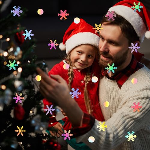 MARFOREVER Christmas Confetti Glitter Tree Table Decorations F780213