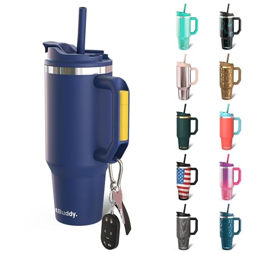 Frost Buddy Thicc Buddy 40 oz Stainless Steel Tumbler with Lid and Straw Q581