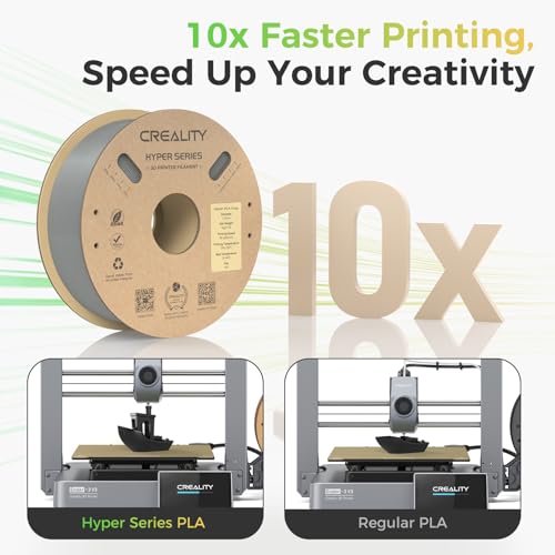 Creality PLA Plus Filament 1.75mm Rainbow Multicolor 1KG Spool O376011