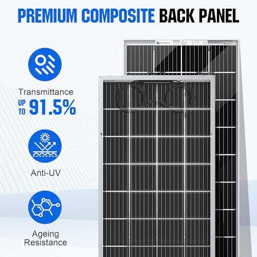 ECO-WORTHY 1.6KWH Complete Solar Panel Kit 400W 12V for RV Off Grid I133383