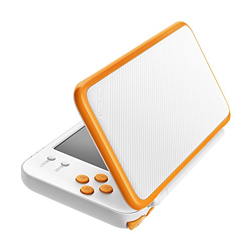 Nintendo New 2DS XL White + Orange (Renewed) D77093