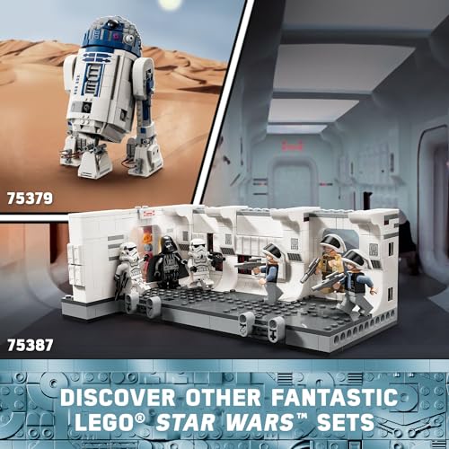 LEGO Star Wars A New Hope Boarding The Tantive IV Collectible Toy with 25th Anniversary Minifigure, Ages 8+ X21781
