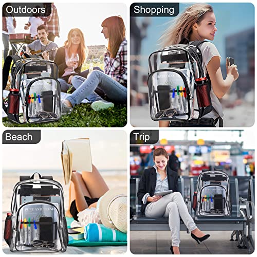 TPU Clear Backpack Stadium Approved Heavy Duty N248