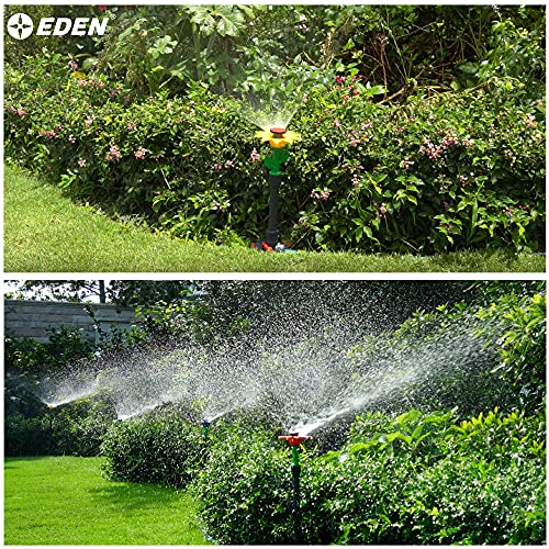 Eden 98063 Multi-Adjustable Above Ground Garden Sprinkler System A9293