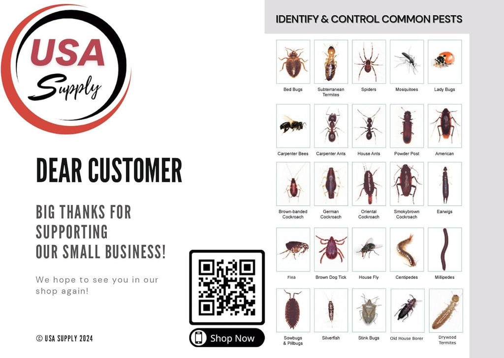 Alpine Flea & Bed Bug Pressurized Insecticide with Gloves and Pest ID Card T349