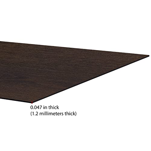 Achim Home Decor Nexus Planks Peel and Stick Vinyl Floor Tile, Hickory, 10-Pack E9163