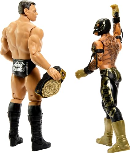 Mattel WWE Championship Showdown 2-Pack Action Figures, John Cena vs Austin Theory, 6-inch H994