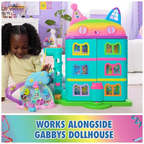 Gabby's Dollhouse Kitty Care Ear Purrfect Playroom 17-Piece Playset C29054