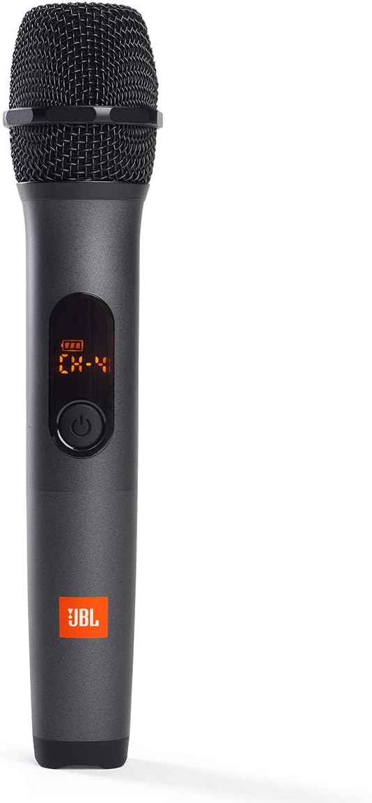 JBL Wireless Dual-Channel Microphone System with Two Mics, Black F446