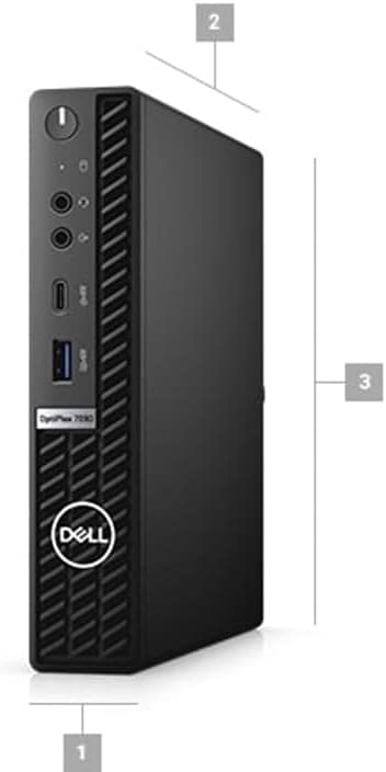 Dell OptiPlex 7000 7090 Micro Tower Desktop, Core i7, 16GB RAM, 512GB SSD, Win 11 Pro (Renewed) M891