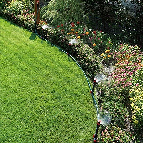 Eden 98063 Multi-Adjustable Above Ground Garden Sprinkler System A9293