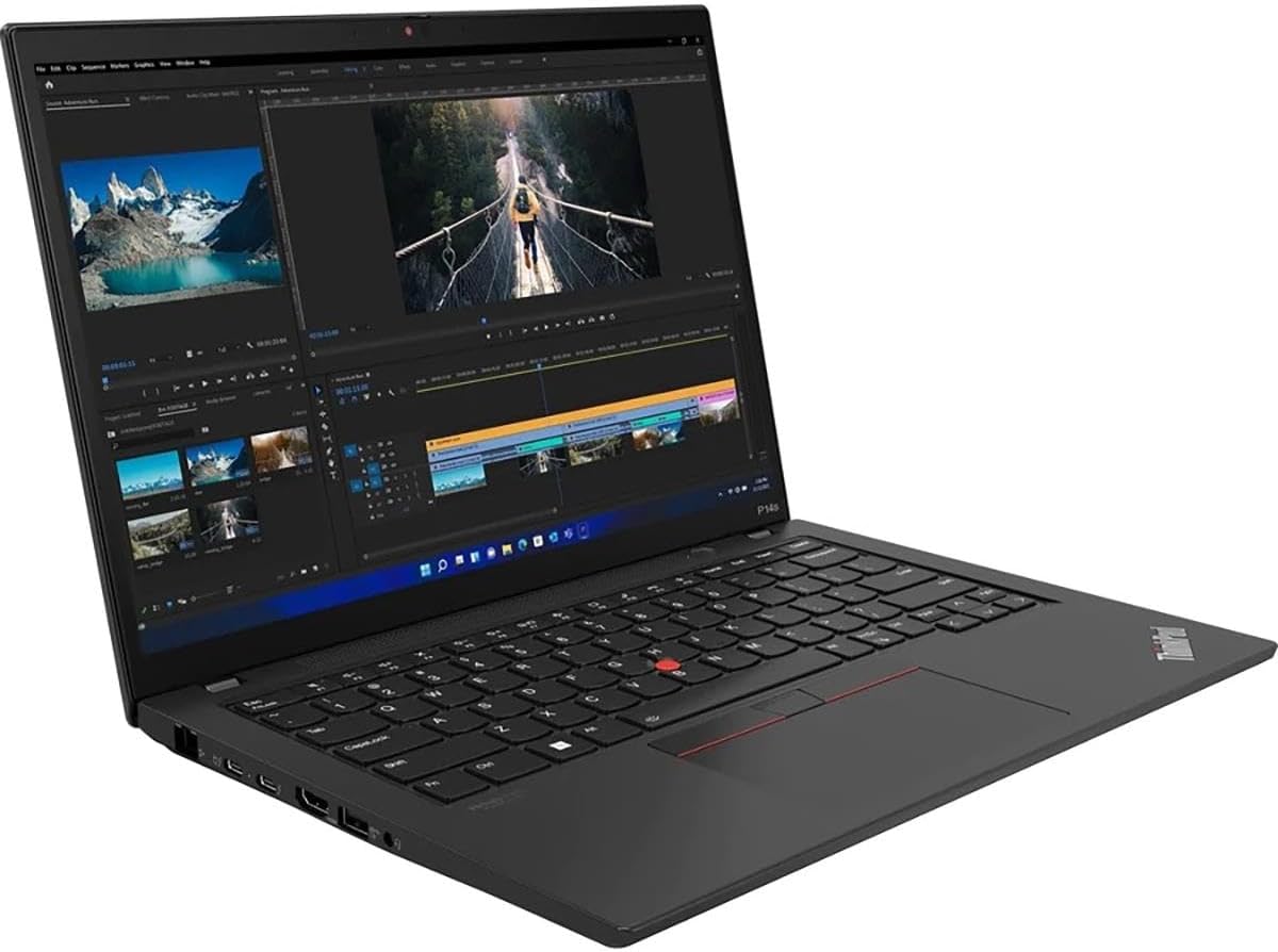 Lenovo ThinkPad P14s Gen 4 14" WUXGA Mobile Workstation, 32GB RAM, 512GB SSD, Renewed Q572339