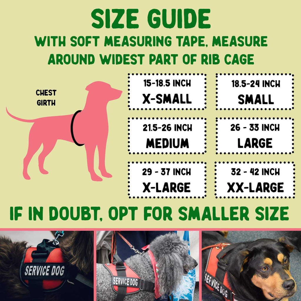 Pelto Service Dog Vest with ID Tag and ADA Cards D119