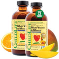 ChildLife Essentials, Kids Liquid Multivitamin and Mineral Supplement - Liquid Vitamins for Kids, All-Natural, Gluten-Free, Non-GMO - Natural Orange & Mango Flavor, 8 Fl Oz Bottle (Pack of 2)