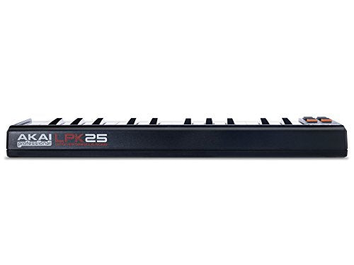 AKAI Professional LPK25 USB MIDI Keyboard Controller with 25 Velocity-Sensitive Keys E273419