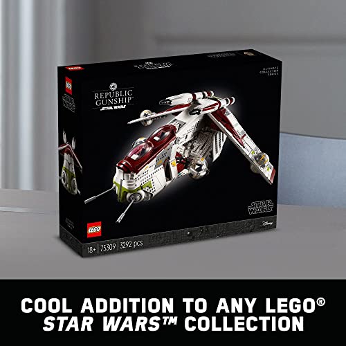 LEGO Star Wars Republic Gunship 75309 UCS Display Model Kit V9334