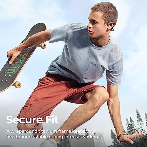 Bone Conduction Headphones Bluetooth 5.3, Waterproof MP3 32G for Swimming J979447