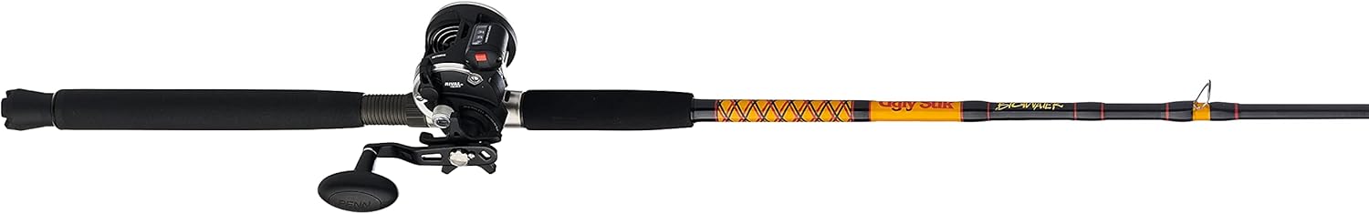 Ugly Stik Bigwater Casting Rod & Penn Rival Reel Combo C48353