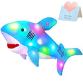 BSTAOFY 20'' Light Up Shark Stuffed Animal Glow Plush Toy I17161