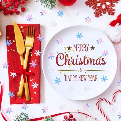 MARFOREVER Christmas Confetti Glitter Tree Table Decorations F780213