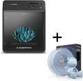 FLASHFORGE Adventurer 5M Pro 3D Printer and HS Marble Black PLA Filament