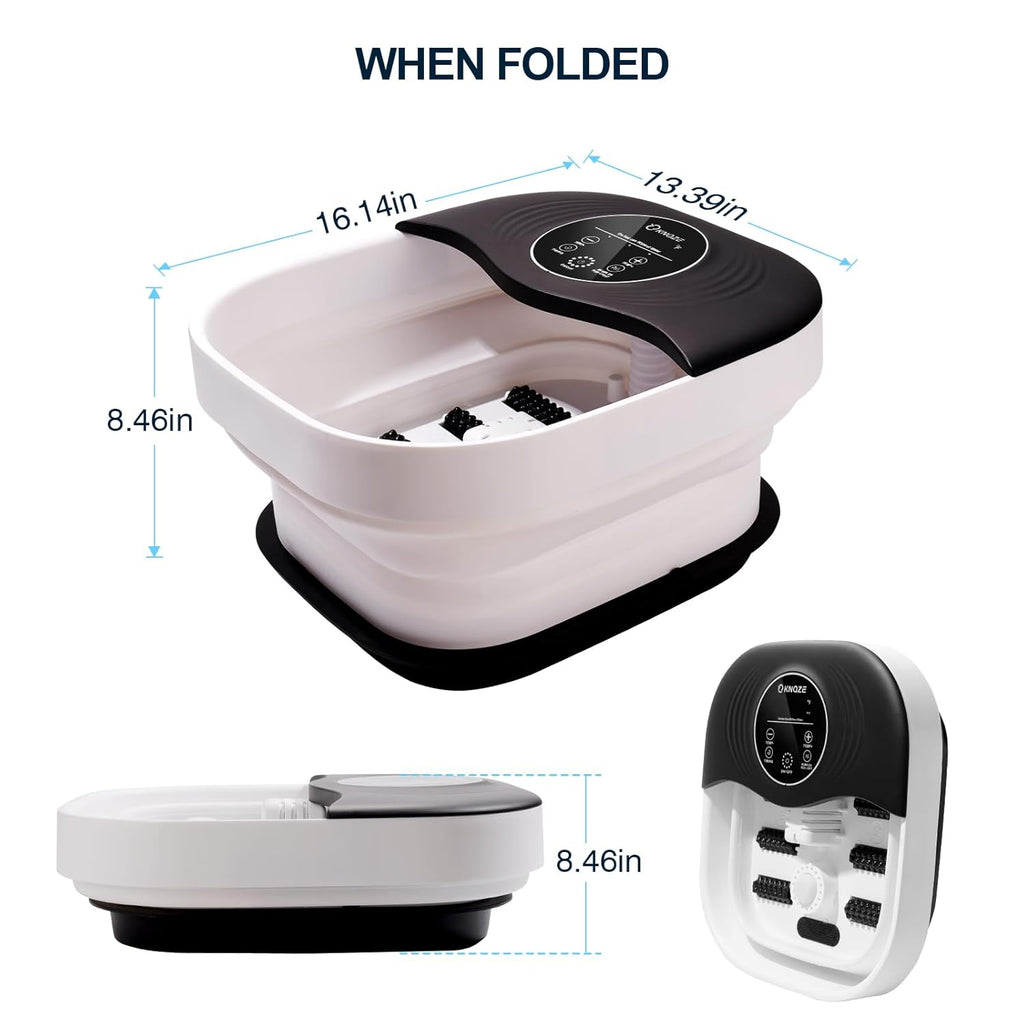 Foot Spa Massager with Heat, Bubbles and Touch Screen T787